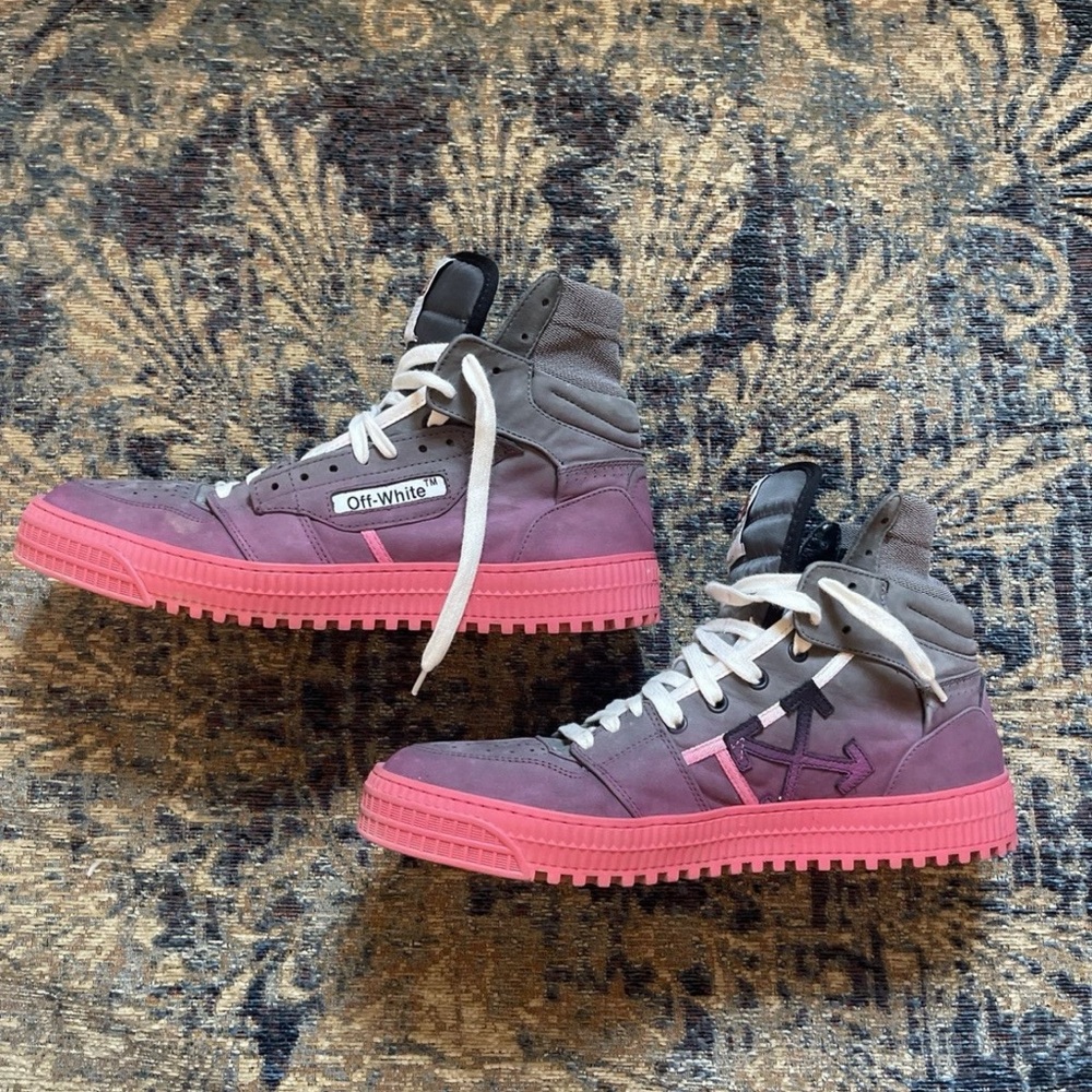 Off White Virgil Abloh Sneakers Limited Edition Size 9.5 Excellent condition